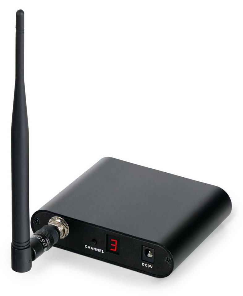 Beatfoxx SDT-40 Silent Disco V2 Sender Funk-Kopfhörer (Wireless Stereo Kopfhörer für Silent Disco-Anwendungen, UHF-Technik, 3 Kanäle - Über 150 m Reichweite) von Beatfoxx