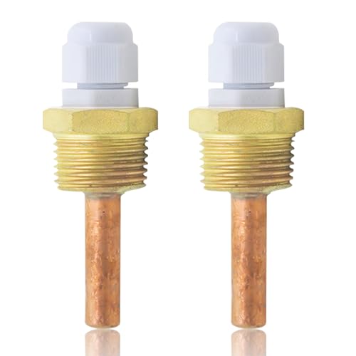 2 Stück 42 mm Tauchhülse, Küpfer Tauchhülse mit 1/2 Zoll Messinggewinde für Temperatursensor, 8 x 42 mm Tauchhülsen, Tauchschutzrohre für Thermoelemente, Schutzrohr für Temperaturfühler 2 Stück 42 mm Tauchhülse, Küpfer Tauchhülse mit 1/2 Zoll Messinggewinde für Temperatursensor, 8 x 42 mm Tauchhülsen, Tauchschutzrohre für Thermoelemente, Schutzrohr für Temperaturfühler von Beatific