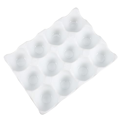 Beatifufu Eierhalter für den Kühlschrank Aufbewahrungsregal für 12 Eier Keramikmaterial stabil rutschfest leicht zu reinigen für Ihre Küche Beatifufu Eierhalter für den Kühlschrank Aufbewahrungsregal für 12 Eier Keramikmaterial stabil rutschfest leicht zu reinigen für Ihre Küche von Beatifufu