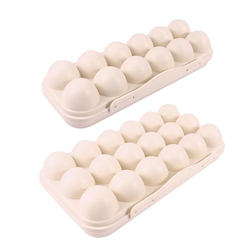 Beatifufu Eierhalter für den Kühlschrank mit Deckel Eierablagehalter für die Küche Eieraufbewahrungsbox Eierverschlussbehälter Grill stoßfeste Eierablage mit Deckel Beatifufu Eierhalter für den Kühlschrank mit Deckel Eierablagehalter für die Küche Eieraufbewahrungsbox Eierverschlussbehälter Grill stoßfeste Eierablage mit Deckel von Beatifufu
