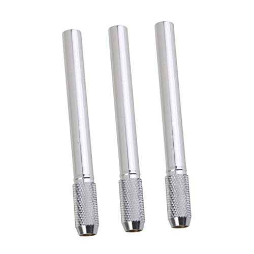 Beatifufu 3Stücke Metall Bleistiftverlängerer Einstellbare Halter für Optimale Bleistiftlänge Zeichnungszubehör für Künstler und Zufällige Farben Robust und Leicht von Beatifufu