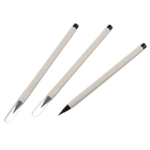 Beatifufu 3Stücke Nachfüllbare Kalligraphiepinsel für Anfänger Premium Sumi Malerei Kalligrafie Stift für Schreiben und Zeichnen für Künstler Beatifufu 3Stücke Nachfüllbare Kalligraphiepinsel für Anfänger Premium Sumi Malerei Kalligrafie Stift für Schreiben und Zeichnen für Künstler von Beatifufu