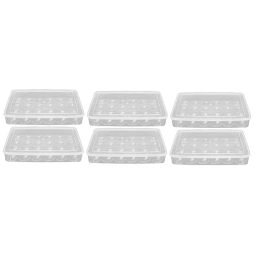 Beatifufu 6 Stk Für Eier Behälter Mit Deckel Eierhalter Für Kühlschrank Geteilte Eierkiste Kühlschrank Eierschublade Kühlschrank-eier-organizer Eierträger Mit Deckel Pp Beatifufu 6 Stk Für Eier Behälter Mit Deckel Eierhalter Für Kühlschrank Geteilte Eierkiste Kühlschrank Eierschublade Kühlschrank-eier-organizer Eierträger Mit Deckel Pp von Beatifufu