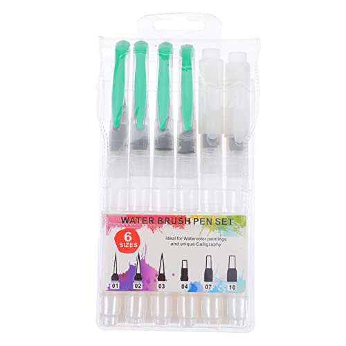 Beatifufu 6Stücke Wasserfarben Pinsel Wiederverwendbare Kalligraphie Stifte mit Wassertank für Anfänger und Malerei Langlebigem Beatifufu 6Stücke Wasserfarben Pinsel Wiederverwendbare Kalligraphie Stifte mit Wassertank für Anfänger und Malerei Langlebigem von Beatifufu