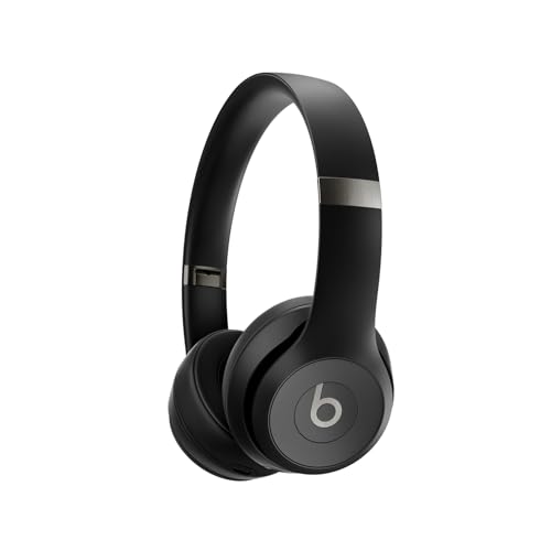 Beats Solo 4 - Kabelloser Bluetooth On-Ear Kopfhörer, Apple & Android kompatibel, Bis zu 50 Stunden Akkulaufzeit - Mattschwarz Beats Solo 4 - Kabelloser Bluetooth On-Ear Kopfhörer, Apple & Android kompatibel, Bis zu 50 Stunden Akkulaufzeit - Mattschwarz von Beats