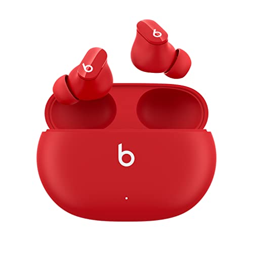 Beats Studio Buds – Komplett kabellose Bluetooth In-Ear Kopfhörer mit Noise-Cancelling – schweißbeständige, kompatibel mit Apple und Android, Bluetooth der Klasse 1, integriertes Mikrofon Rot von Beats by Dr. Dre