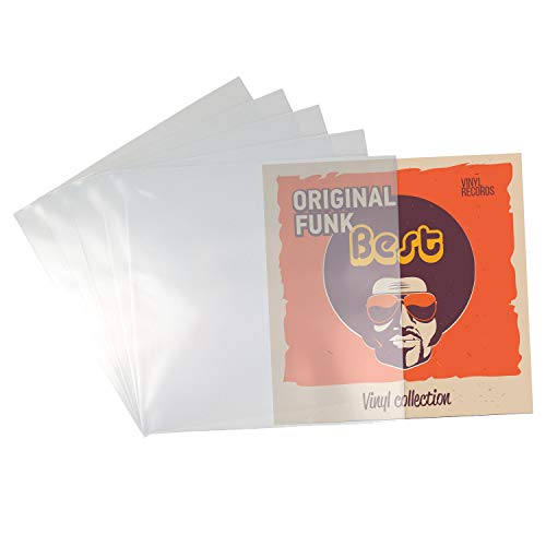 Beats & More PREMIUM LP 12" Schutzhüllen - Vinyl Schallplattenhüllen - 100 - optimaler Schutz für Schallplatten - 100 Stück - Made in Germany - 325 mm x 325 mm x 0,10 mm - 100 Stück Beats & More PREMIUM LP 12" Schutzhüllen - Vinyl Schallplattenhüllen - 100 - optimaler Schutz für Schallplatten - 100 Stück - Made in Germany - 325 mm x 325 mm x 0,10 mm - 100 Stück von Beats & More