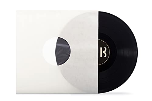 LP Innenhüllen "Deluxe" (25 St.) für LP/12" gefüttert/antistatisch/weiß / 90 gr./qm von Beats & More
