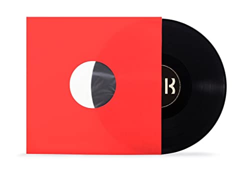 LP Innenhüllen "Deluxe" (50 St.) für LP/12" gefüttert/antistatisch / 80 gr./qm (Rot) von Beats & More
