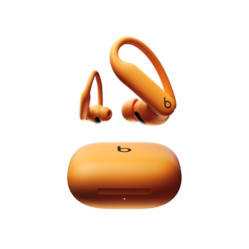 Beats Powerbeats Pro 2 Kabellose In-Ear Kopfhörer mit Bluetooth– aktive Geräuschunterdrückung, Herzfrequenzmessung, IPX4, bis zu 45H mit Ladecase, kompatibel mit Apple & Android - Leuchtorange von Beats