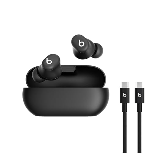 Beats Solo Buds – Kabellose Bluetooth-Ohrhörer mit 1,5 m langem USB-C-Ladekabel – Mattschwarz Beats Solo Buds – Kabellose Bluetooth-Ohrhörer mit 1,5 m langem USB-C-Ladekabel – Mattschwarz von Beats