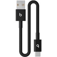 Beats USB-A zu USB-C gewebtes Kabel 0.2 m Bolt Black Beats USB-A zu USB-C gewebtes Kabel 0.2 m Bolt Black von Beats