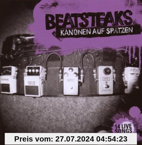 Kanonen auf Spatzen - 14 Live Songs von Beatsteaks