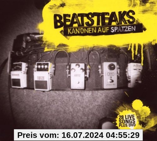 Kanonen auf Spatzen - 28 Live Songs (2CD + DVD) von Beatsteaks