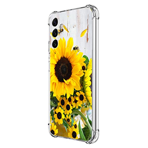 Beaucov Galaxy A54 5G Hülle, Sonnenblume Biene Fallschutz Stoßfest Case TPU Ganzkörper Schutzhülle Kratzfest Cover für Samsung Galaxy A54 5G Beaucov Galaxy A54 5G Hülle, Sonnenblume Biene Fallschutz Stoßfest Case TPU Ganzkörper Schutzhülle Kratzfest Cover für Samsung Galaxy A54 5G von Beaucov