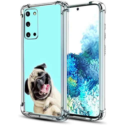 Beaucov Galaxy S20 FE 5G Hülle, Lustiger Mops Hund Fallschutz Stoßfeste Hülle TPU Ganzkörper Schutzhülle Kratzfest Cover für Samsung Galaxy S20 FE 5G Beaucov Galaxy S20 FE 5G Hülle, Lustiger Mops Hund Fallschutz Stoßfeste Hülle TPU Ganzkörper Schutzhülle Kratzfest Cover für Samsung Galaxy S20 FE 5G von Beaucov