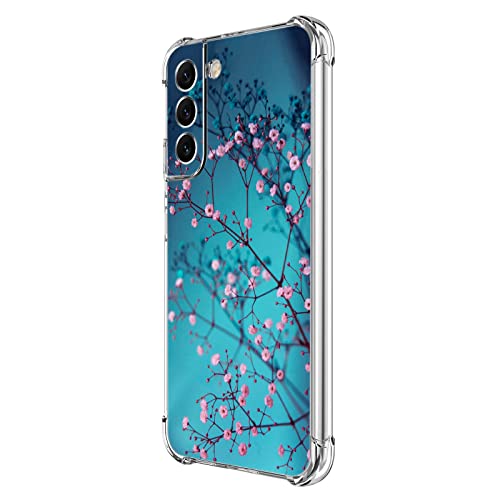 Beaucov Galaxy S22 Hülle, Pflaumenblüte Blume Tropfen Schutz Stoßfest TPU Ganzkörper Schutzhülle Kratzfest Cover für Samsung Galaxy S22 Beaucov Galaxy S22 Hülle, Pflaumenblüte Blume Tropfen Schutz Stoßfest TPU Ganzkörper Schutzhülle Kratzfest Cover für Samsung Galaxy S22 von Beaucov