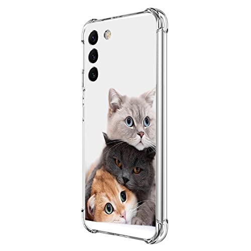 Beaucov Galaxy S23 Hülle, Braun niedliche Katze Fallschutz Stoßfest Handyhüllen & Cover TPU Ganzkörper Schutzhülle Kratzfest für Samsung Galaxy S23 5G Beaucov Galaxy S23 Hülle, Braun niedliche Katze Fallschutz Stoßfest Handyhüllen & Cover TPU Ganzkörper Schutzhülle Kratzfest für Samsung Galaxy S23 5G von Beaucov