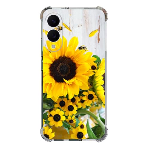 Beaucov Schutzhülle für Galaxy S25 Edge, Sonnenblumen-Biene, Fallschutz, stoßfest, TPU, Rundumschutz, kratzfest, für Samsung Galaxy S25 Edge Beaucov Schutzhülle für Galaxy S25 Edge, Sonnenblumen-Biene, Fallschutz, stoßfest, TPU, Rundumschutz, kratzfest, für Samsung Galaxy S25 Edge von Beaucov