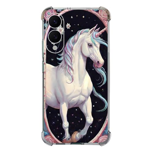 Beaucov Schutzhülle für Galaxy S25 Edge, schöne Einhorn-Blumen, Fallschutz, stoßfest, TPU, Ganzkörperschutz, kratzfest, für Samsung Galaxy S25 Edge Beaucov Schutzhülle für Galaxy S25 Edge, schöne Einhorn-Blumen, Fallschutz, stoßfest, TPU, Ganzkörperschutz, kratzfest, für Samsung Galaxy S25 Edge von Beaucov