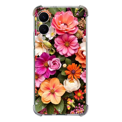 Beaucov Schutzhülle für Galaxy S25 Edge, schöne bunte Blumen, Fallschutz, stoßfest, TPU, Ganzkörperschutz, kratzfest, für Samsung Galaxy S25 Edge Beaucov Schutzhülle für Galaxy S25 Edge, schöne bunte Blumen, Fallschutz, stoßfest, TPU, Ganzkörperschutz, kratzfest, für Samsung Galaxy S25 Edge von Beaucov