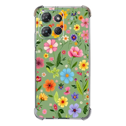 Beaucov Schutzhülle für Moto G Power 2025, schöne Blumen, Grün, Fallschutz, stoßfest, TPU, Ganzkörperschutz, kratzfest, für Motorola Moto G Power 2025 Beaucov Schutzhülle für Moto G Power 2025, schöne Blumen, Grün, Fallschutz, stoßfest, TPU, Ganzkörperschutz, kratzfest, für Motorola Moto G Power 2025 von Beaucov