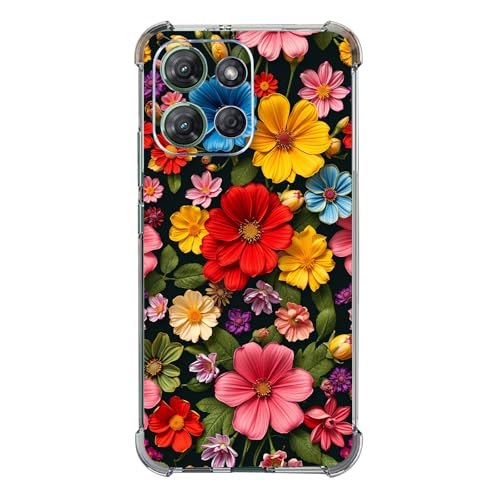Beaucov Schutzhülle für Moto G Power 2025, schönes Blumenmuster, Fallschutz, stoßfest, TPU, Ganzkörperschutz, kratzfeste Schutzhülle für Motorola Moto G Power 2025 Beaucov Schutzhülle für Moto G Power 2025, schönes Blumenmuster, Fallschutz, stoßfest, TPU, Ganzkörperschutz, kratzfeste Schutzhülle für Motorola Moto G Power 2025 von Beaucov