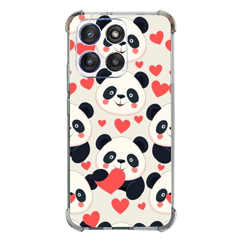 Beaucov Schutzhülle für Moto G Stylus 2025, Smile Panda Love Heart Drop Protection Shockproof Case TPU Full Body Protective Scratch-Resistant Cover for Motorola Moto G Stylus 2025 Beaucov Schutzhülle für Moto G Stylus 2025, Smile Panda Love Heart Drop Protection Shockproof Case TPU Full Body Protective Scratch-Resistant Cover for Motorola Moto G Stylus 2025 von Beaucov