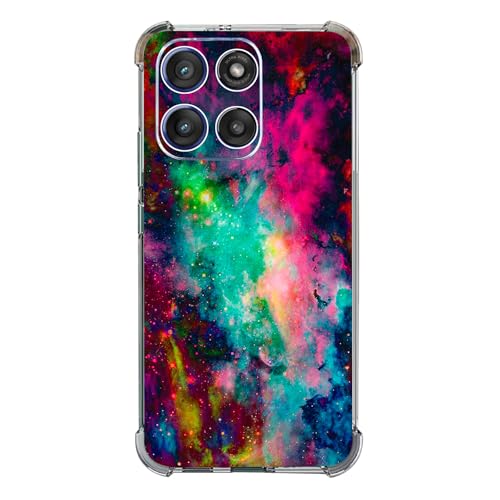 Beaucov Schutzhülle für Moto G Stylus 2025, buntes Universum, Fallschutz, stoßfest, TPU, Rundumschutz, kratzfest, für Motorola Moto G Stylus 2025 von Beaucov