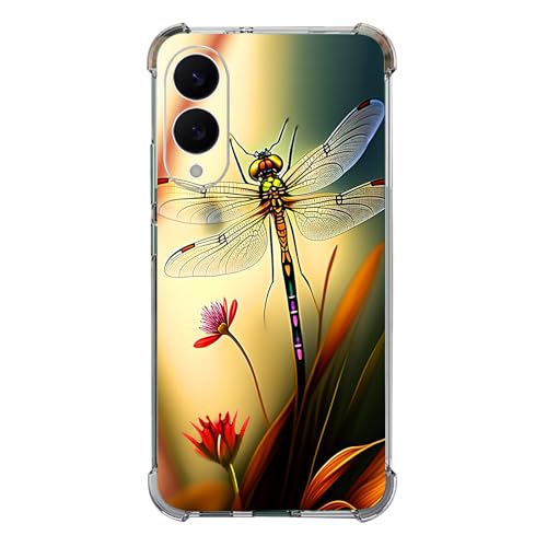 Beaucov Schutzhülle für Samsung Galaxy S25 Edge, bunte Libellen, Fallschutz, stoßfest, TPU, Rundumschutz, kratzfest, für Samsung Galaxy S25 Edge Beaucov Schutzhülle für Samsung Galaxy S25 Edge, bunte Libellen, Fallschutz, stoßfest, TPU, Rundumschutz, kratzfest, für Samsung Galaxy S25 Edge von Beaucov