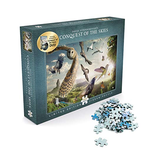 David Attenborough's Conquest of the Skies 1,000 piece Jigsaw puzzle & DVD von Beaumex