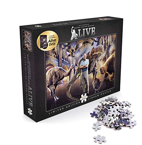 David Attenborough's Natural History Museum - Alive 1,000 piece Jigsaw puzzle & DVD von Beaumex