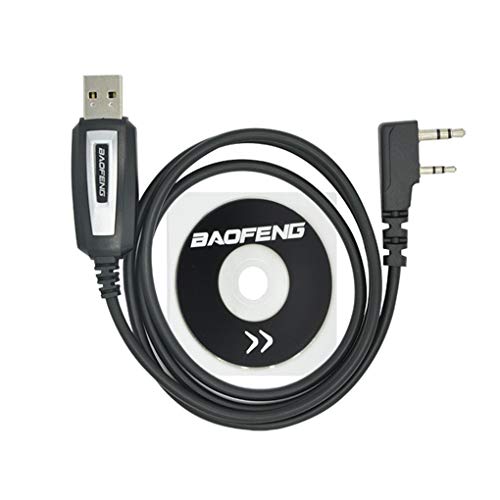 Beaums USB-Programmierkabel für Baofeng UV-5R Treiber CD Software UV-82 BF-888S Zubehör Beaums USB-Programmierkabel für Baofeng UV-5R Treiber CD Software UV-82 BF-888S Zubehör von Beaums