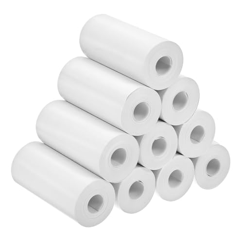 Beaupretty 10Rollen Thermopapier für Thermodrucker Hochwertige Etikettenaufkleber Vielseitig Einsetzbar für Memos Aufkleber und Etiketten Kompatibilität Beaupretty 10Rollen Thermopapier für Thermodrucker Hochwertige Etikettenaufkleber Vielseitig Einsetzbar für Memos Aufkleber und Etiketten Kompatibilität von Beaupretty