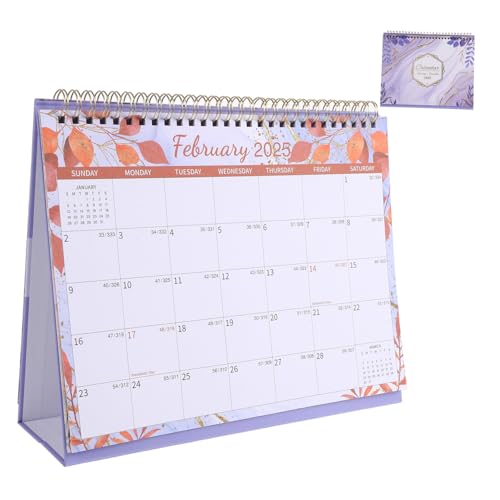 Beaupretty 2025 Blatt-Treibsand-Tischkalender Lehrertischkalender Bürokalender kleiner Kalender Desktop-Kalender Standkalender Wandkalender kleiner Schreibtischkalender Metall Violett Beaupretty 2025 Blatt-Treibsand-Tischkalender Lehrertischkalender Bürokalender kleiner Kalender Desktop-Kalender Standkalender Wandkalender kleiner Schreibtischkalender Metall Violett von Beaupretty