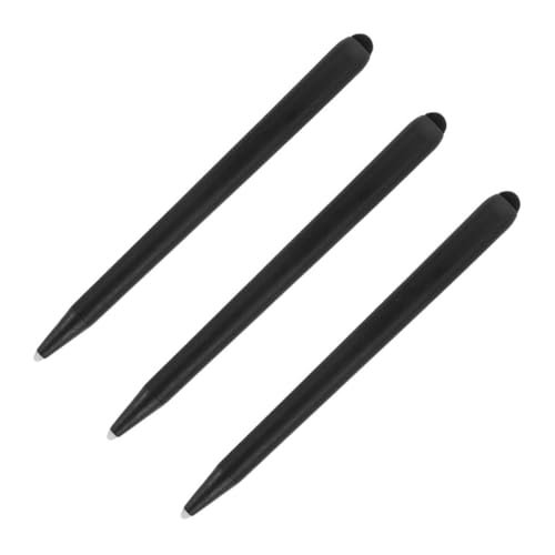 Beaupretty 3 Stück Doppelköpfiger Stift Eingabestift Handschrift-Stift kapazitiver Touch-Stift Buntstifte Stiftstifte Stiftwerkzeug Tablet-Stift Stift für DS Abs Black von Beaupretty