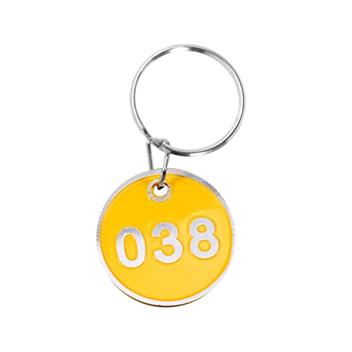 Beaupretty 50 Stück Metall Aufbewahrungsetiketten Aluminiumlegierung Nummernplatten Schlüsselanhänger Id Tags Gelb Nummer für Schlüssel Haustiernamen Beaupretty 50 Stück Metall Aufbewahrungsetiketten Aluminiumlegierung Nummernplatten Schlüsselanhänger Id Tags Gelb Nummer für Schlüssel Haustiernamen von Beaupretty