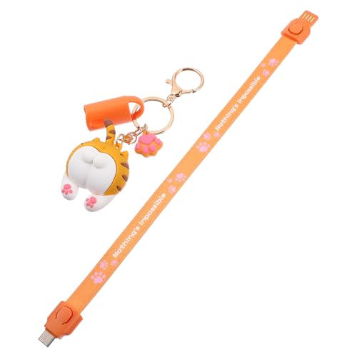 Beaupretty Cartoon Hanging Ornament Schlüsselbund USB Lanyard schlüsselanhänger einfaches Datenkabel Datenleitung zum Aufladen des Telefons Telefon Datenleitung Telefon Ladeleitung Abs Orange Beaupretty Cartoon Hanging Ornament Schlüsselbund USB Lanyard schlüsselanhänger einfaches Datenkabel Datenleitung zum Aufladen des Telefons Telefon Datenleitung Telefon Ladeleitung Abs Orange von Beaupretty