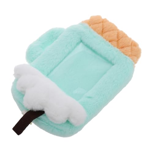 Beaupretty Plüsch-Kartenhalter Schlüsselanhänger mit Foto Photo Card -Ärmel Fotokarten-Schlüsselanhänger Cartoon-Bilderrahmen Cartoon-Ärmel Ausweishalter kawaii Fotokardhalter von Beaupretty