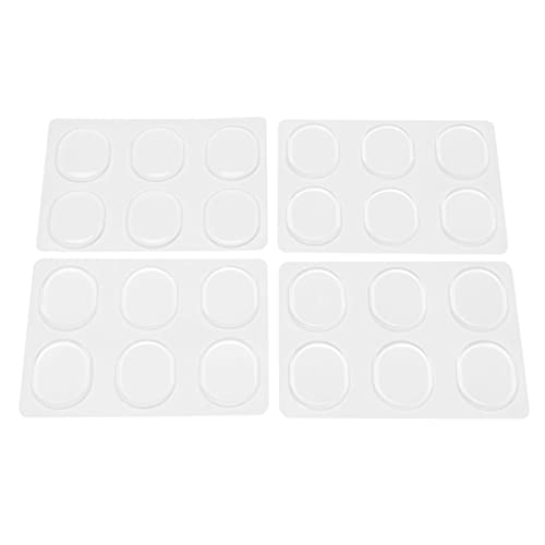 Beausoleil 24 Stücke Trommel Dämpfer, Trommel Dämpfer Gel Pads Trommel Dämpfer Ungiftig Weichen Silikon Trommel Dämpfer Für Trommelton Control (Klar) von Beausoleil