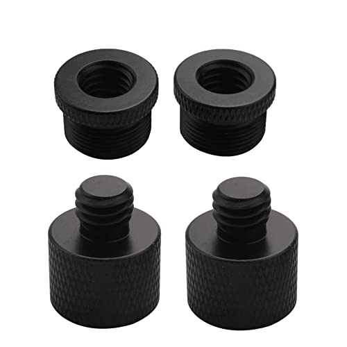 Beausoleil 4 StüCke Mikrofon Gewinde Adapter 5/8 Weiblich auf 3/8 MäNnlich und 3/8 Weiblich auf 5/8 MäNnlich Schraub Adapter Gewinde für Mikrofon StäNder Halterung Beausoleil 4 StüCke Mikrofon Gewinde Adapter 5/8 Weiblich auf 3/8 MäNnlich und 3/8 Weiblich auf 5/8 MäNnlich Schraub Adapter Gewinde für Mikrofon StäNder Halterung von Beausoleil