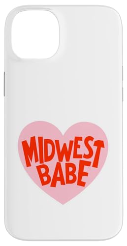 Midwest Babe Herz Aufkleber mit verspieltem Text Hülle für iPhone 14 Plus von Beautiful World
