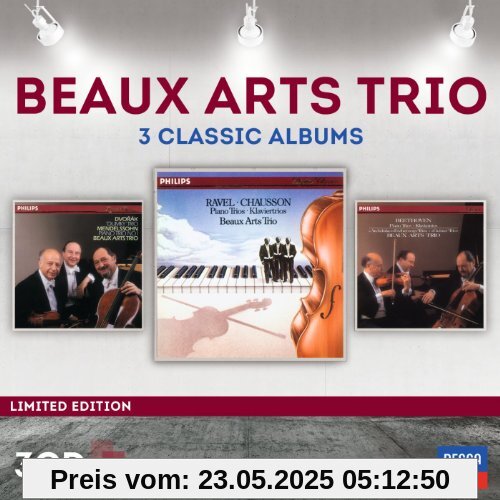 Beaux Arts Trio - 3 Classic Albums (Limited Edition) von Beaux Arts Trio