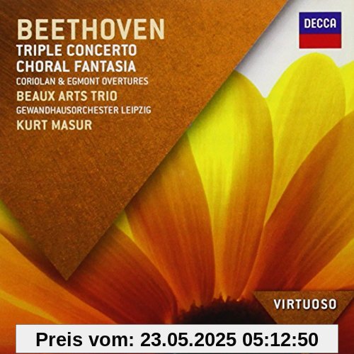 Beethoven: Tripelkonzert,Chorfantasie Beethoven: Tripelkonzert,Chorfantasie von Beaux Arts Trio