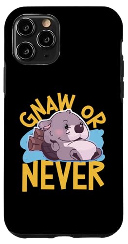 Biber: Gnaw Or Never Hülle für iPhone 11 Pro Biber: Gnaw Or Never Hülle für iPhone 11 Pro von Beaver And Mountains Wildlife Designs For Kids