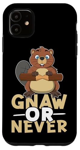 Biber: Gnaw Or Never Hülle für iPhone 11 Biber: Gnaw Or Never Hülle für iPhone 11 von Beaver And Mountains Wildlife Designs For Kids
