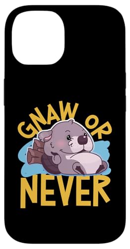 Biber: Gnaw Or Never Hülle für iPhone 14 Biber: Gnaw Or Never Hülle für iPhone 14 von Beaver And Mountains Wildlife Designs For Kids