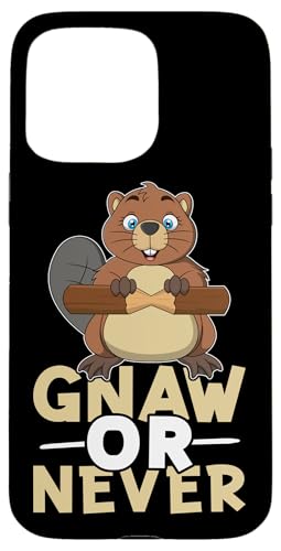 Biber: Gnaw Or Never Hülle für iPhone 15 Pro Max Biber: Gnaw Or Never Hülle für iPhone 15 Pro Max von Beaver And Mountains Wildlife Designs For Kids