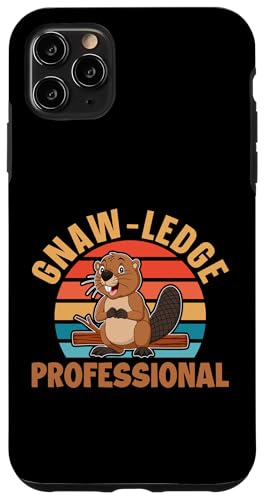 Biber: Gnaw-ledge Professional Hülle für iPhone 11 Pro Max Biber: Gnaw-ledge Professional Hülle für iPhone 11 Pro Max von Beaver And Mountains Wildlife Designs For Kids