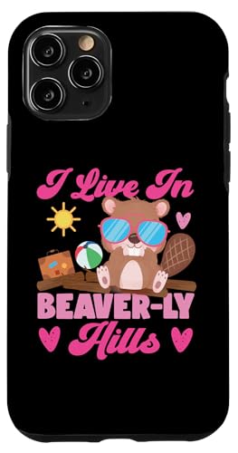 Biber: I Live In Beaver-ly Hills Hülle für iPhone 11 Pro Biber: I Live In Beaver-ly Hills Hülle für iPhone 11 Pro von Beaver And Mountains Wildlife Designs For Kids